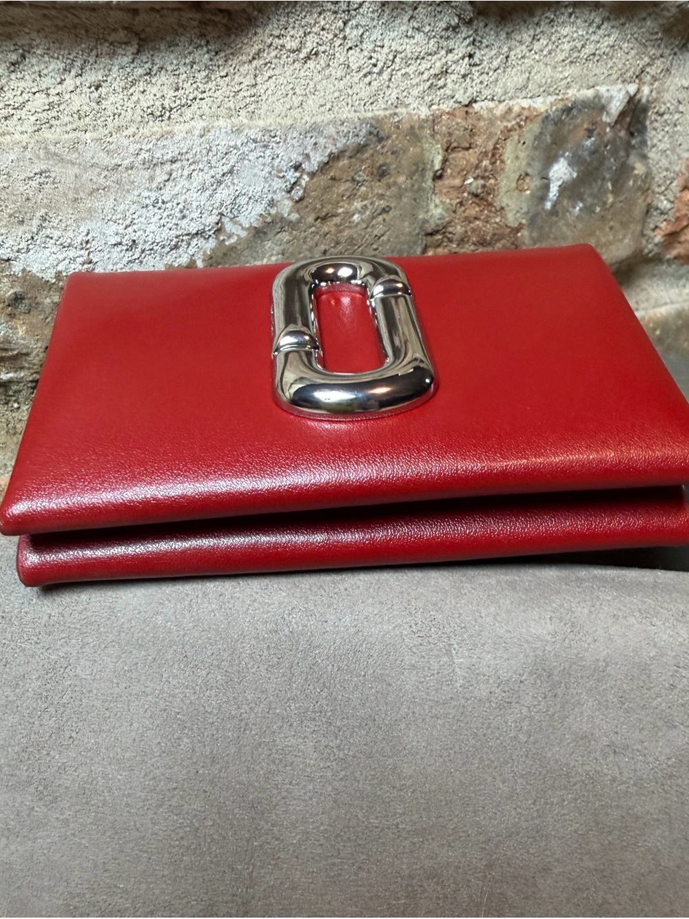 Marc Jacobs Scene Snap Leather Card Holder - Picture 2 of 8